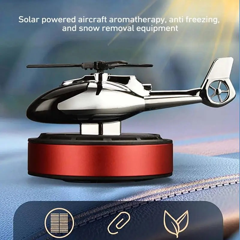 SOLAR POWERED COPTER CAR FRAGRANCE DIFFUSER - My Store