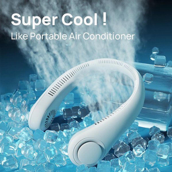 MINI NECK PORTABLE AIR COOLER FAN - My Store