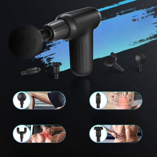 Muscle Massage Gun with 4 Heads FH-820 - My Store