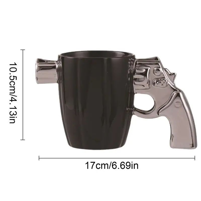REVOLVER SHAPE CERAMIC CUP - My Store