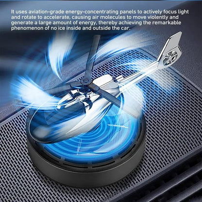 SOLAR POWERED COPTER CAR FRAGRANCE DIFFUSER - My Store