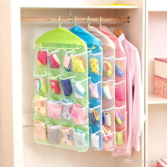 16 Pocket Wardrobe Storage Organiser - My Store